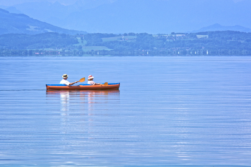 nature, Canoeing, tranquility, sea, nautical vessel, day, leisure, mode of transportation, transportation, hobby, outdoors, recovery, Rowing Boat, beauty in nature