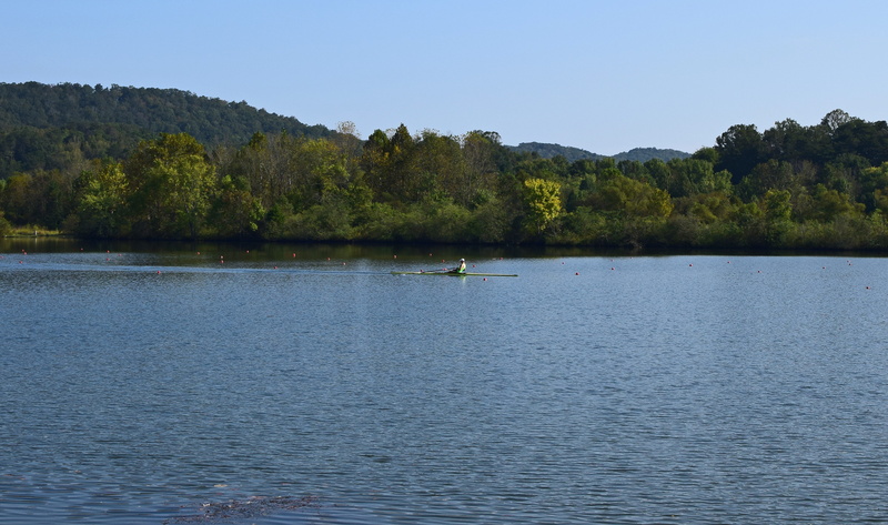 melton lake, clinch river, rowing, sky, scull rowing, nature, lake, outdoors, tranquility, tennessee, water, day, mountain, tree, sport, travel destinations