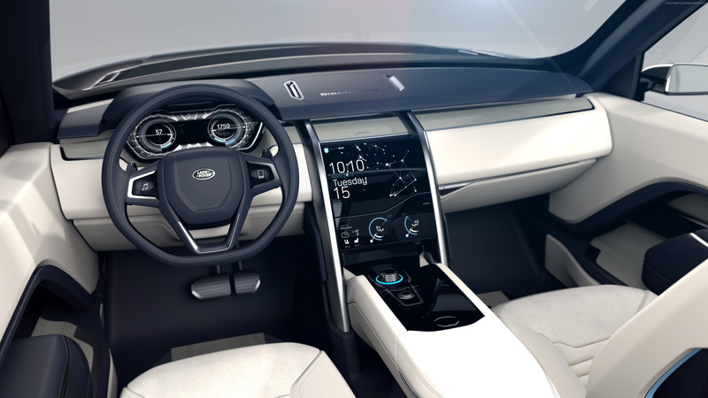 4K, test drive, 2015 cars, concept, interior, crossover, review, Land Rover Discovery Vision, luxury cars