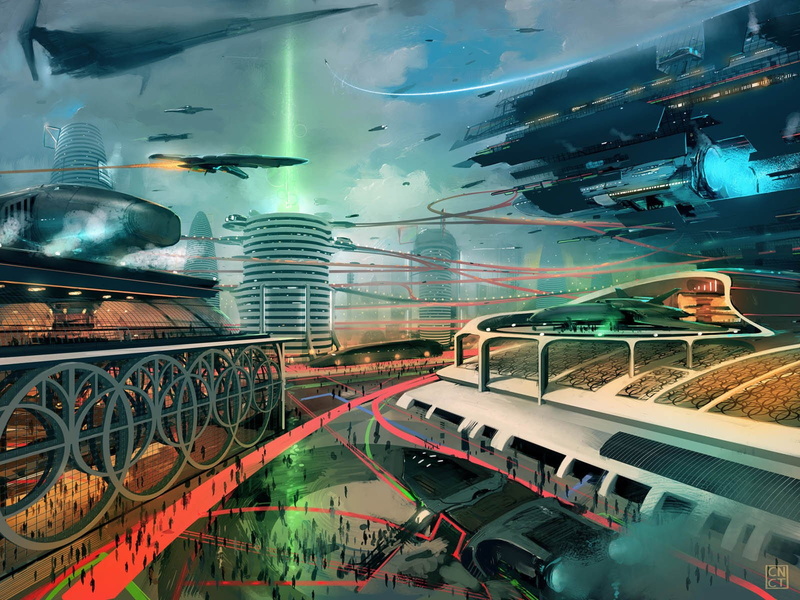 Spaceport, 720P, Sci Fi