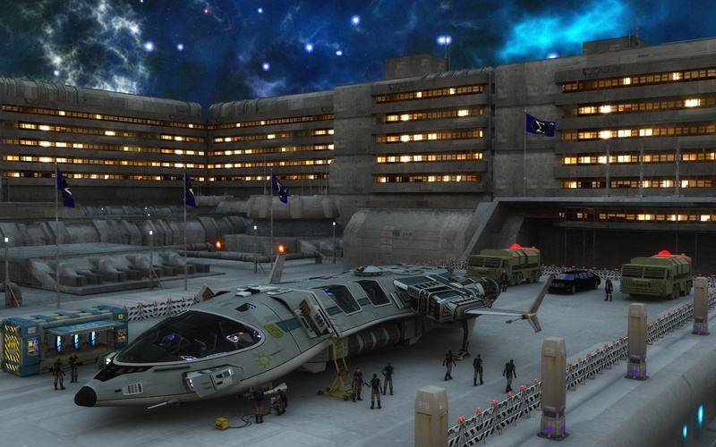 1080P, spaceport