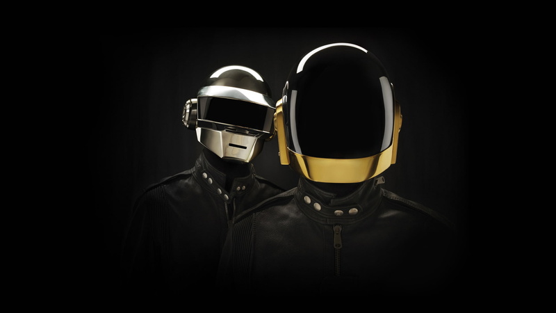 punk, daft, 1080P, hd, music, black