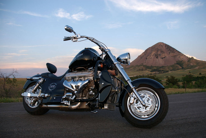 Boss Hoss, Motorcycles, travel, motorcycle, land, 2008, land vehicle, hoss, mountain, stationary, beauty in nature, 720P, road, angelina jolie
