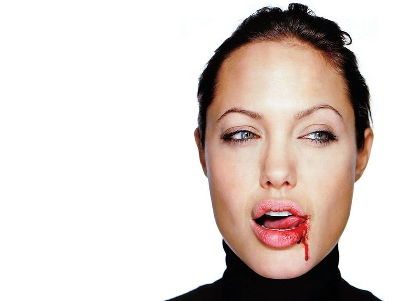 art, jolie, hd, blood, 480P, untitled, Angelina Jolie, people, actresses, angelina