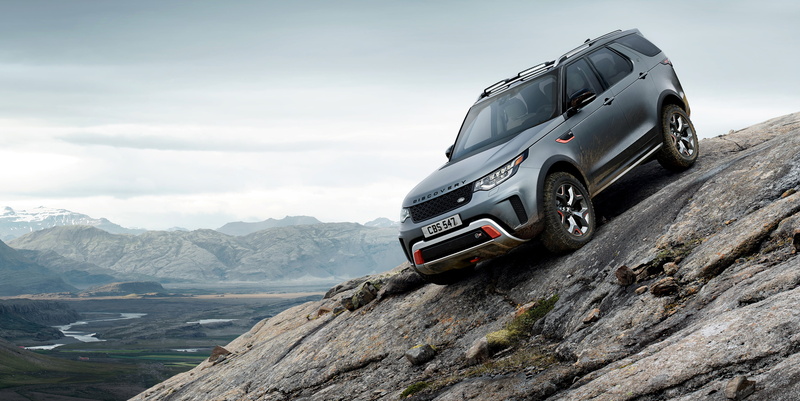 on the rock, 2017, SVX, V8, 4x4, 4K, 525 HP, 5 L., Discovery, Land Rover