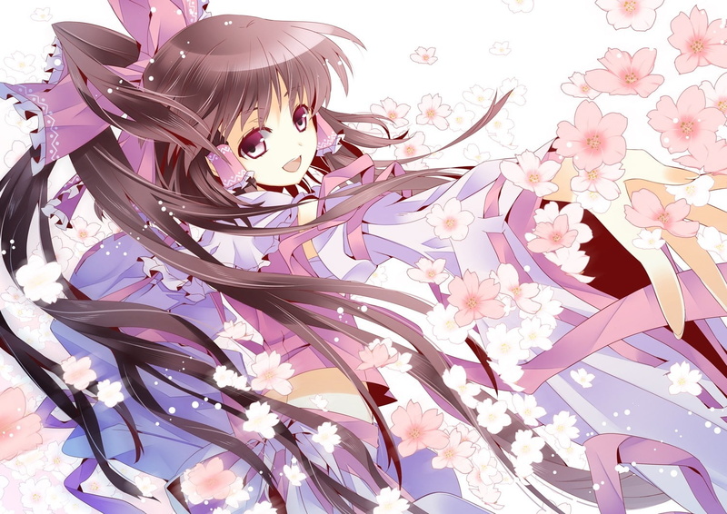 art, clothes, Touhou, miko, detached, Video Games, video, hd, hakurei, sleeves, 720P, japanese, girls, anime, reimu, games