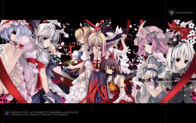 vampires, sakuya, imperishable, marisa, youmu, 1080P, miko, Touhou, reimu, izayoi, art, hakurei, hd, ni, konpaku, kirisame, maids