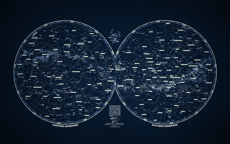 stars, 2K, maps, skyscapes