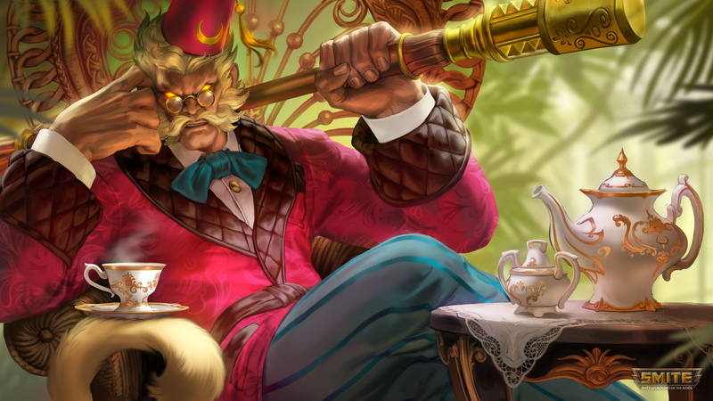 Smite, 4K, Video Game, Sun Wukong (Smite)