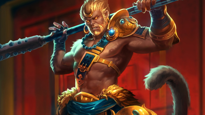 Smite, 4K, Sun Wukong (Smite), Video Game