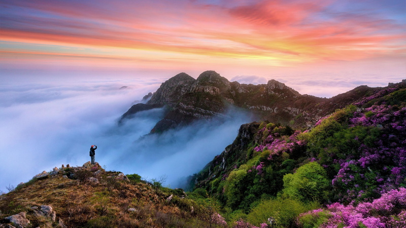 wugongshan, peak, cloud, vista, mountain, pingxiang, landscape photography, wukong mountain, landscape, panorama, view, photography, wugong mountain, 4K