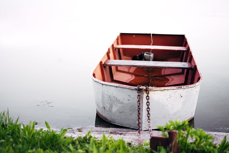 water, red, transportation, 1080P, box, plant, nautical vessel, motor, outdoors, no people, reflection, wood - material, container, boat, close-up, nature