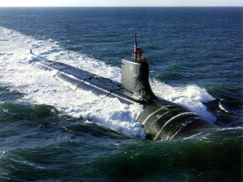 horizon over water, wake - water, outdoors, flowing water, day, water, submarine, nautical vessel, sky, vehicle, horizon, transportation, no people, beauty in nature