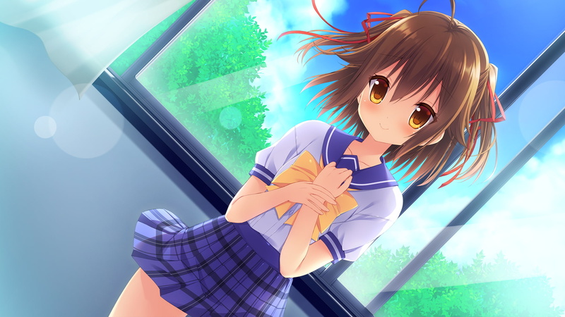 adult, child, females, girls, happiness, car, visual novel, portrait, smiling, women, real people, indoors, young women, natsu no majo no parade, fashion