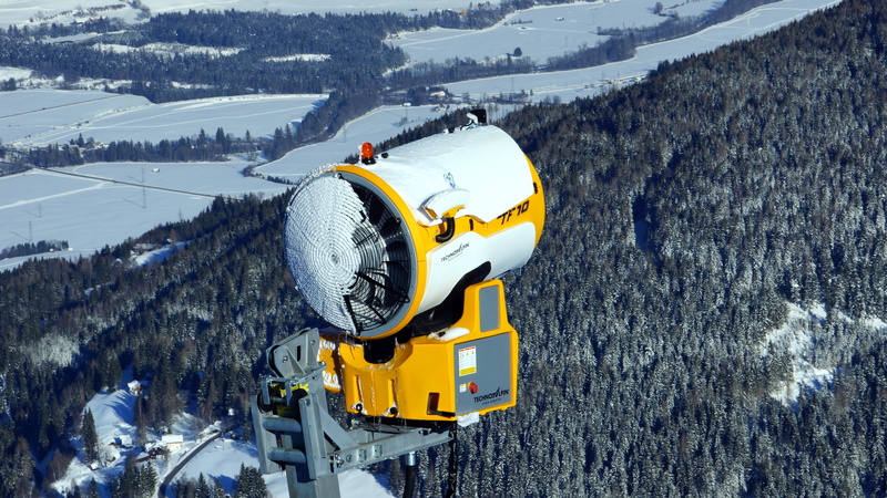 non-urban scene, covering, antenna, telescope, yellow, white color, nature, land, building, scenics - nature, scenery, winter, train, landscape, electrical device