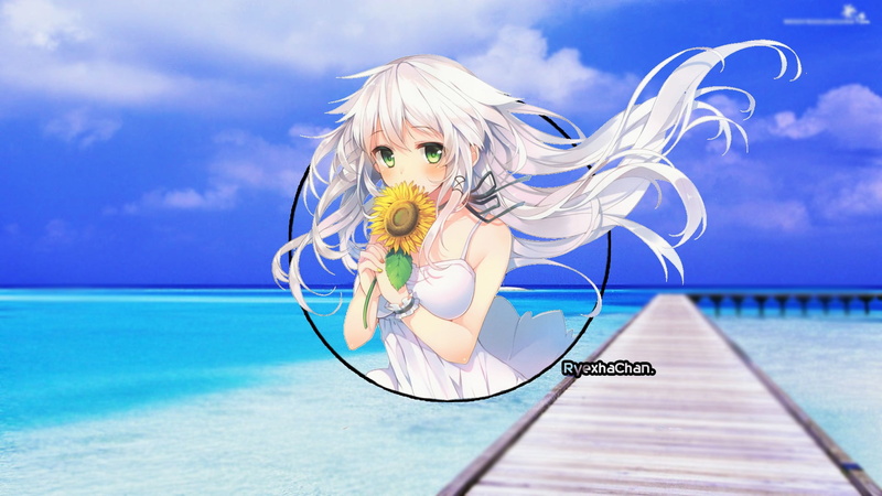 swimming pool, women, females, white, water, sea, character, sky, hair, female, beauty, Rokudenashi Majutsu Koushi to Akashic Records, one person, holiday