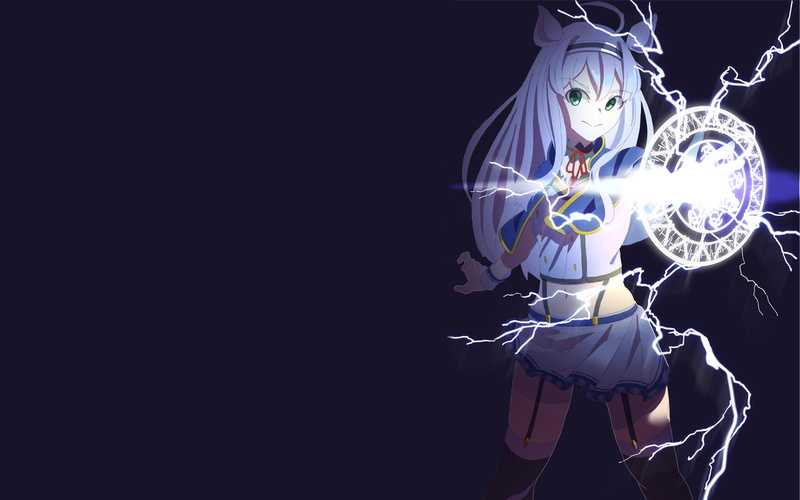 Rokudenashi Majutsu Koushi to Akashic Records, Sistine Fibel, anime girls, 1080P