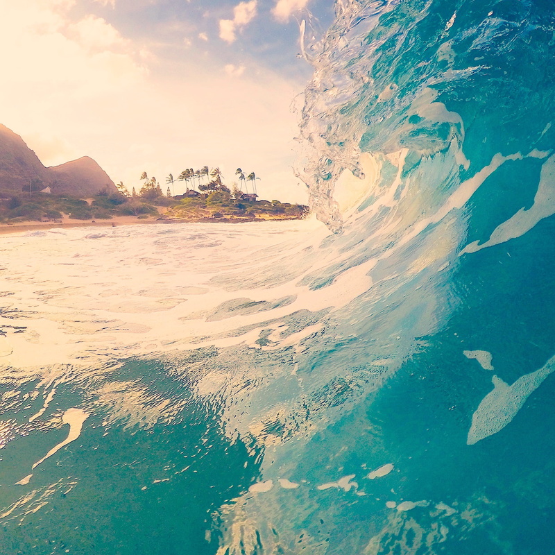 sea, waimanalo beach, motion, makapuu beach park, cloud - sky, outdoors, tranquility, mountain, tranquil scene, 2K, united states, waterfront, power in nature