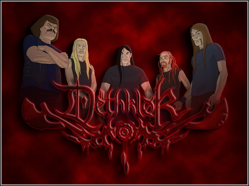rock, groups, hard, heavy, cartoons, metal, 720P, music, dethklok, metalocalypse, band