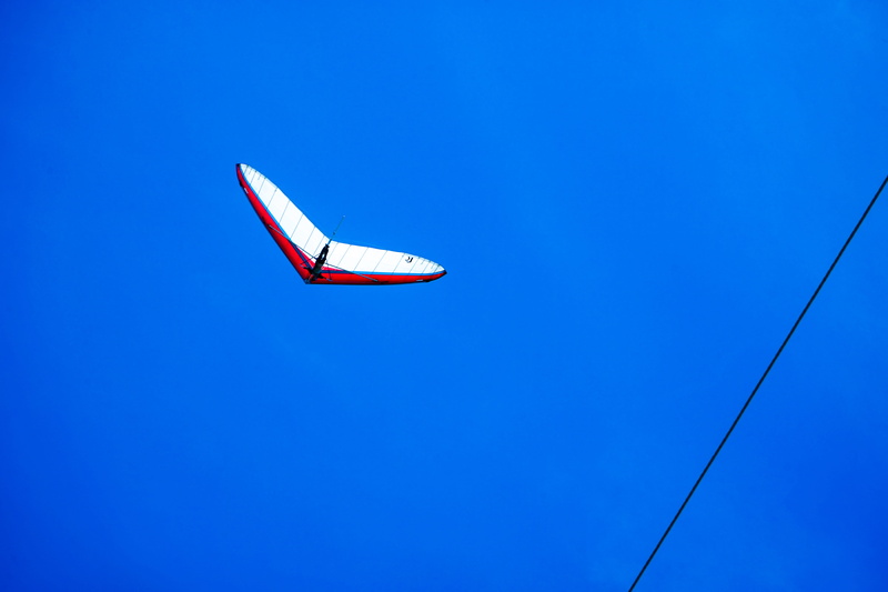 aerospace industry, mid-air, sky diving, adventure, transportation, motion, waimanalo beach, wunderlust, makapuu beach park, paragliding, day, sunny, sky