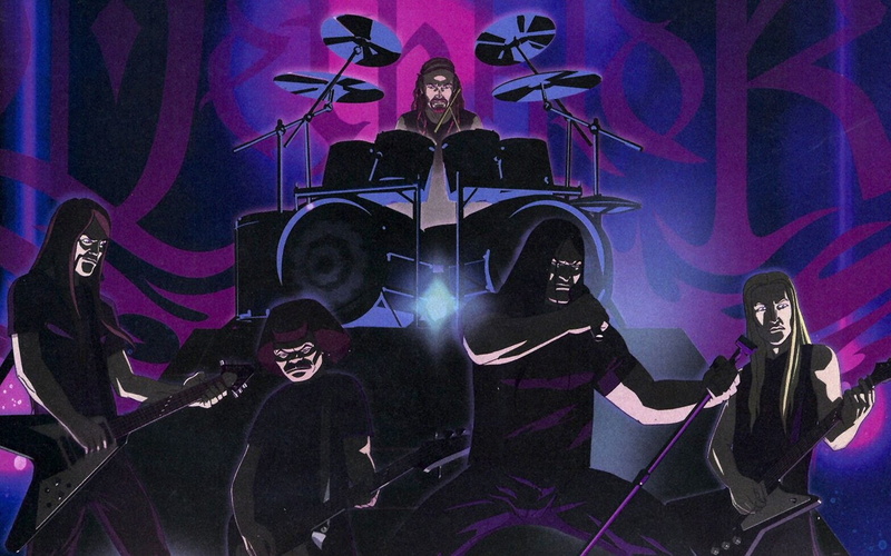 metalocalypse, dethklok, 720P