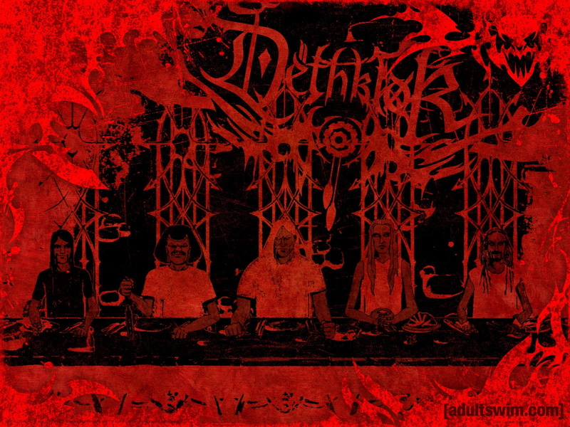 hard, metalocalypse, cartoons, heavy, band, rock, dethklok, music, metal, groups, 720P