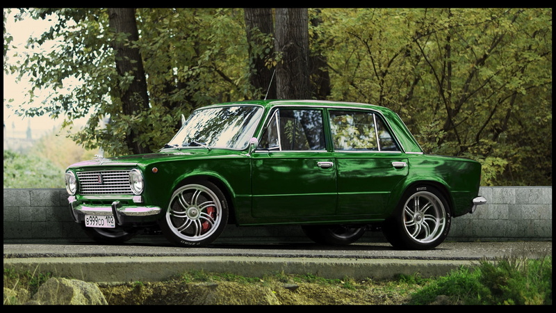 1080P, muscle, Lada, 2101, penny, VAZ, Goodwin, muscle car