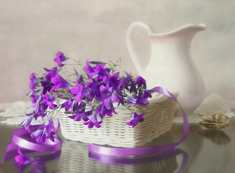 720P, wedding, gift, still Life, decor, growth, vase, basket, softness, inflorescence, arrangement, ribbon, wicker, ceramic, pitcher, elegance, flowers