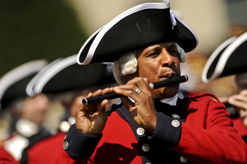 actor, clothing, drum corps, portrait, artist, activity, duty, music, old, people, holding, playing, usa, hand, human hand, one person, close-up, performance