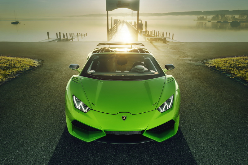 4K, Lamborghini Huracan Spyder, Novitec, 4K, N-Largo