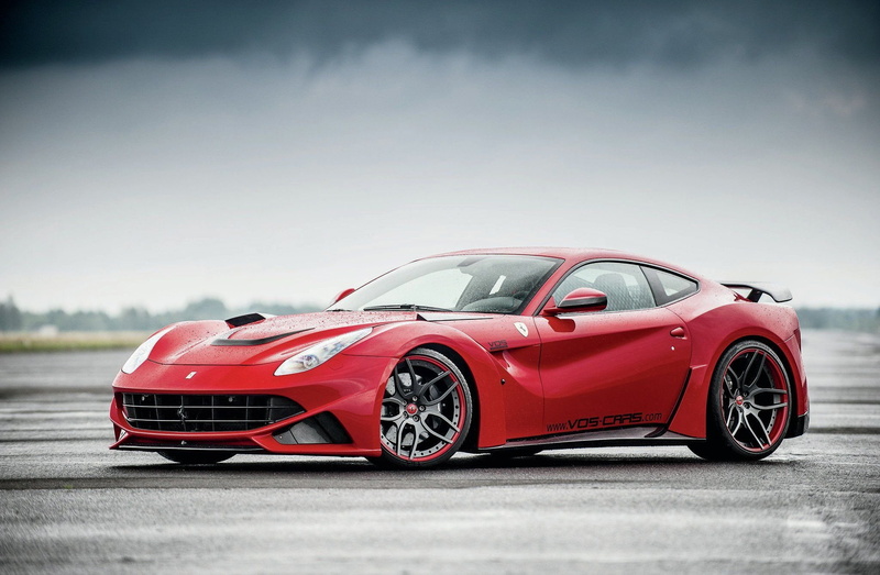ferrari, 1080P, berlinetta, bodykit, cars, novitec, n-largo, 2015, supercars, tuning, f12, red