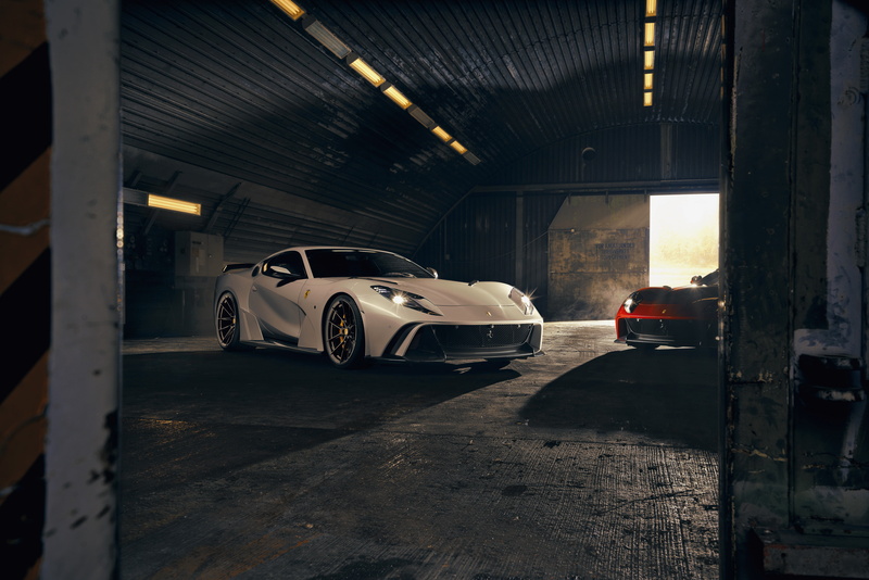 Tuning, Ferrari 812 Superfast, Ferrari, 4K, Supercar, Vehicle, Novitec Ferrari 812 Superfast N-Largo, Red Car, White Car, Car, Coupé, Sport Car