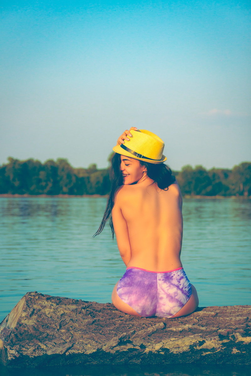 one person, young women, canon, summer, adult, serbia, fashion, portrait, danube, hat, 4K, srbija, posing, 600d, nature, fun, rear view, young adult, girl