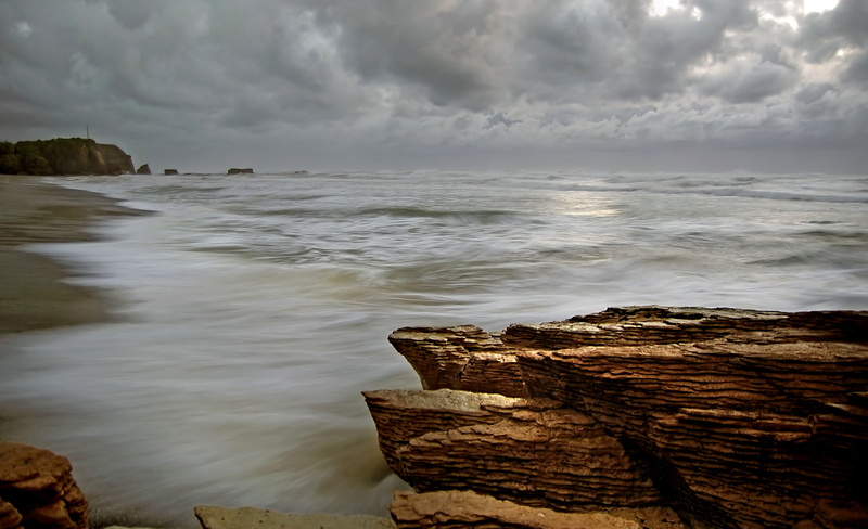 nature, beach, NZ, landscape, sea, daytime, rock - Object, scenics, Public Domain, near, Seaside, Dedication, Coastline, body, rugged, wave, Sony DSLR-A300