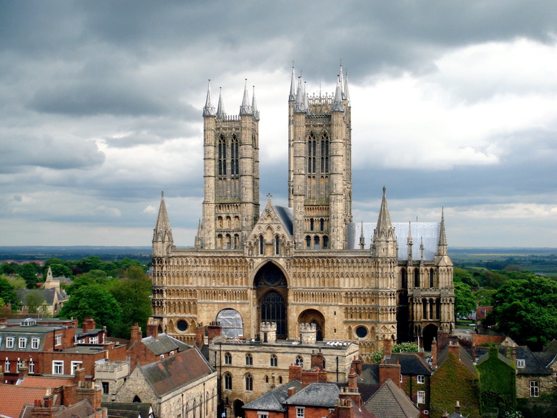 sky, lincolnshire, building, tourism, religion, history, cloud - sky, travel destinations, cityscape, outdoors, cathedral, 2K, old, built structure, tower