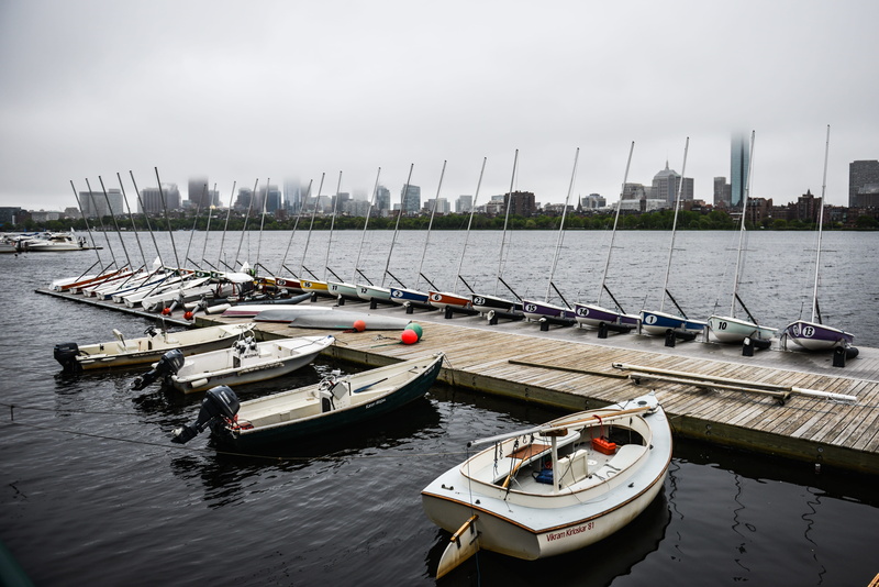sailboat, sea, day, architecture, pole, mode of transportation, harbor, berth, marina, dock, sky, river, in a row, water, transportation, moored, yacht