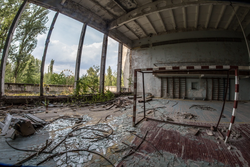 jacober, old, sky, day, obsolete, lost, atom, nuclear power plant, damaged, built structure, ceiling, messy, disaster, nature, radioactive, infested, pripyat