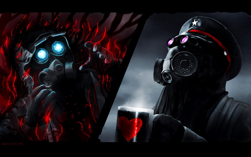 1080P, horror, gas, sci-fi, futuristic, scary, science, comic, creepy, gasmask, mask, fiction, dark, technics, romantically, apocalyptic