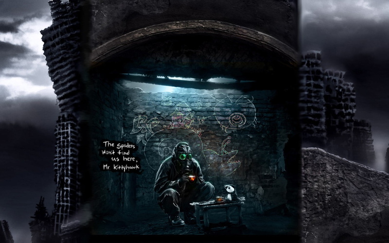 fiction, gasmask, horror, futuristic, sci-fi, technics, 720P, dark, gas, scary, science, comic, apocalyptic, mask, romantically, creepy