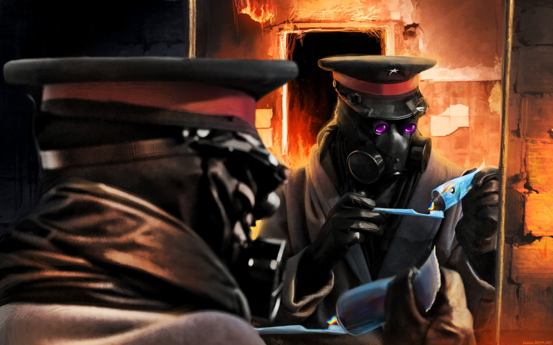 technics, futuristic, creepy, scary, apocalyptic, 1080P, fiction, dark, sci-fi, romantically, science, gas, mask, gasmask, horror, comic