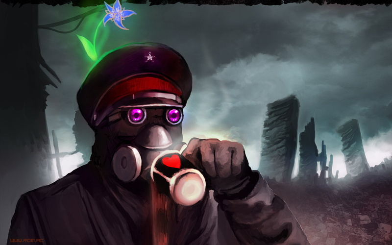 comic, apocalyptic, sci-fi, horror, 1080P, futuristic, gasmask, science, mask, dark, scary, romantically, gas, creepy, technics, fiction