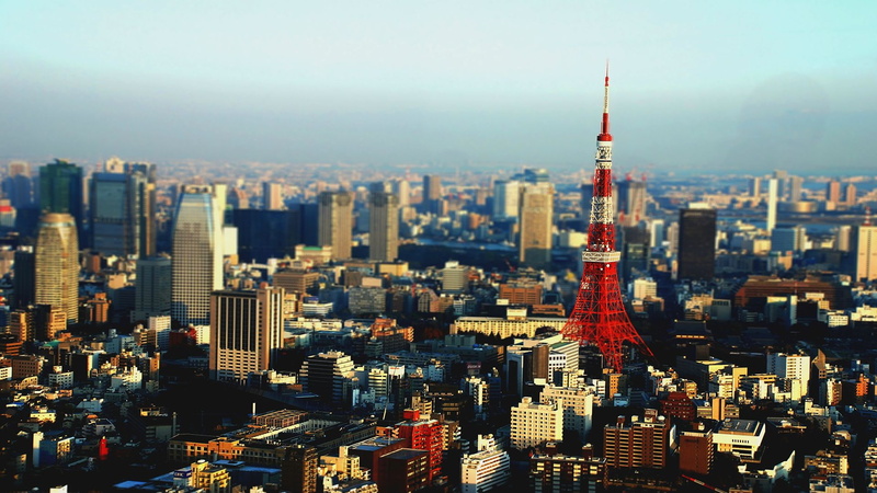 travel destinations, tokyo, spire, financial district, residential district, urban skyline, tall - high, built structure, skyscraper, 1080P, crowded, sky