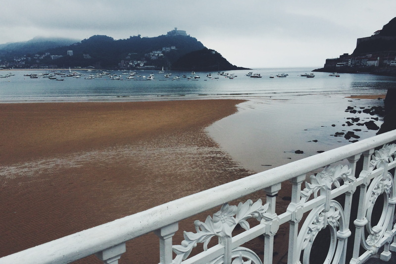 scenics - nature, railing, nature, land, summer, day, no people, outdoors, ocean, sky, mountain, built structure, architecture, sea, trip, view, beauty in nature