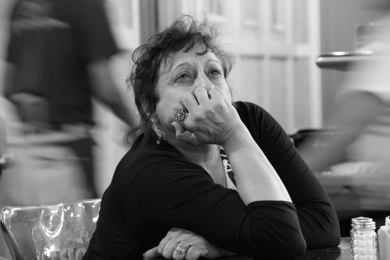 hairstyle, contemplation, sadness, thinking, hand on chin, black And White, old, adult, mature adult, sad, women, hand, one person, grayscale, worried