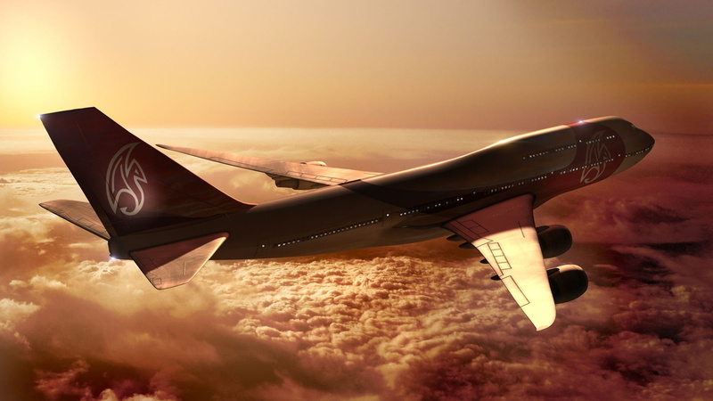 flying, 1080P, airplane, clouds, aircrafts and planes
