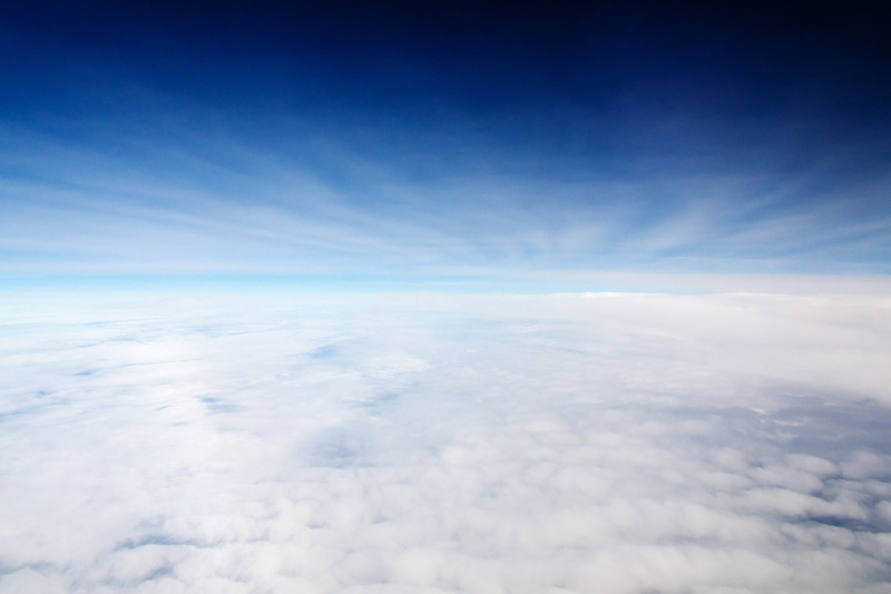 white, idyllic, cloud - Sky, aerial, sky, cloudy, high, softness, flying, blue, atmosphere, 1080P, view, fluffy, horizon, high Up, airplane, aerial View