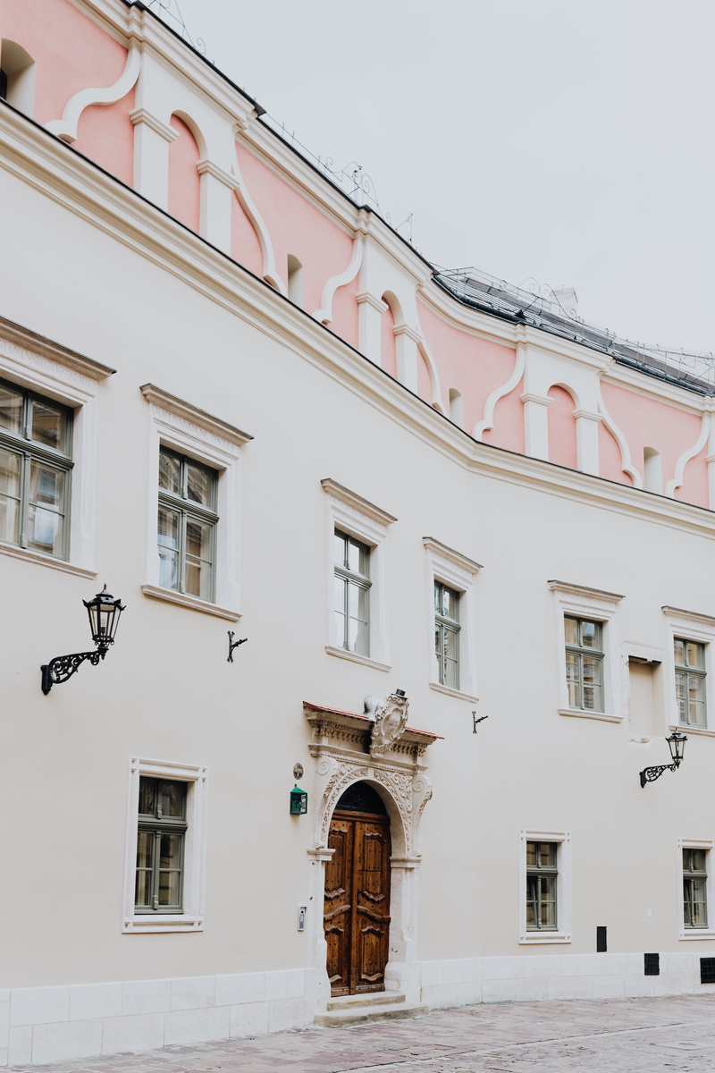 entrance, first, karkow, street, day, polish, nature, residential district, no people, clear sky, town, communication, sky, polska, apartment, Poland, house