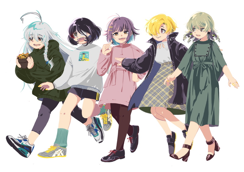 Koume Shirasaka, Syoko Hoshi, Sachiko Koshimizu, 2K, The iDOLM@STER Cinderella Girls, Mirei Hayasaka, Anime, Nono Morikubo