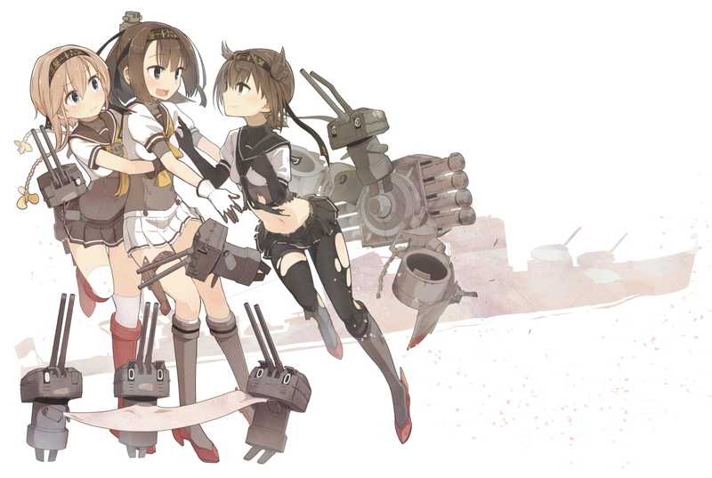 Anime, Akizuki (Kancolle), Kantai Collection, 1080P, Teruzuki (Kancolle), Hatsuzuki (Kancolle)