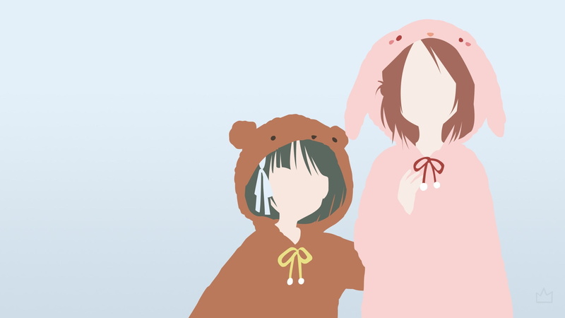 Fujimiya Kaori, sky, women, anime girls, positive emotion, people, togetherness, family, day, females, girls, men, Isshuukan Friends, child, childhood